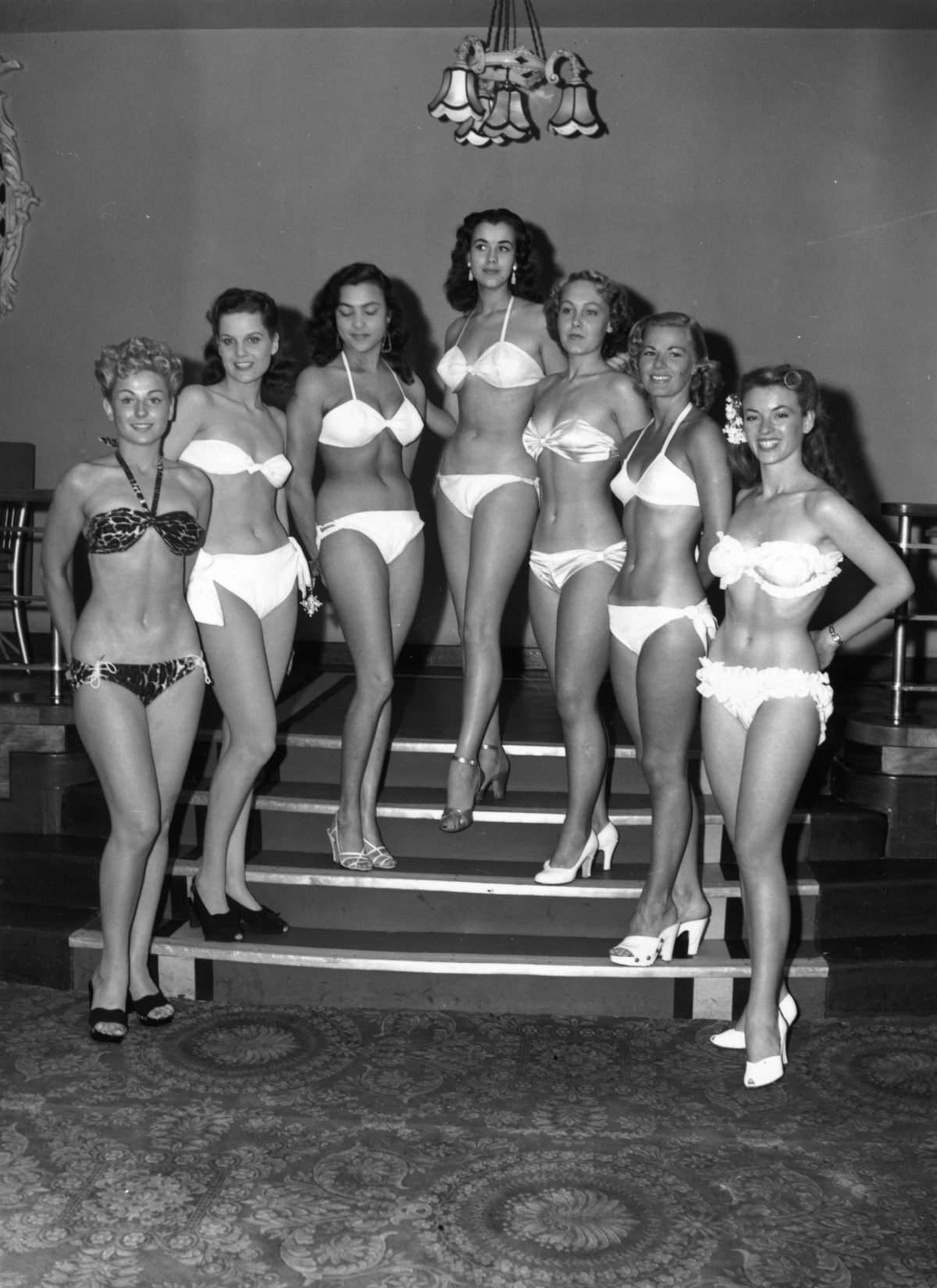 #2 Kiki Hakansson winning the first Miss World contest in 1951