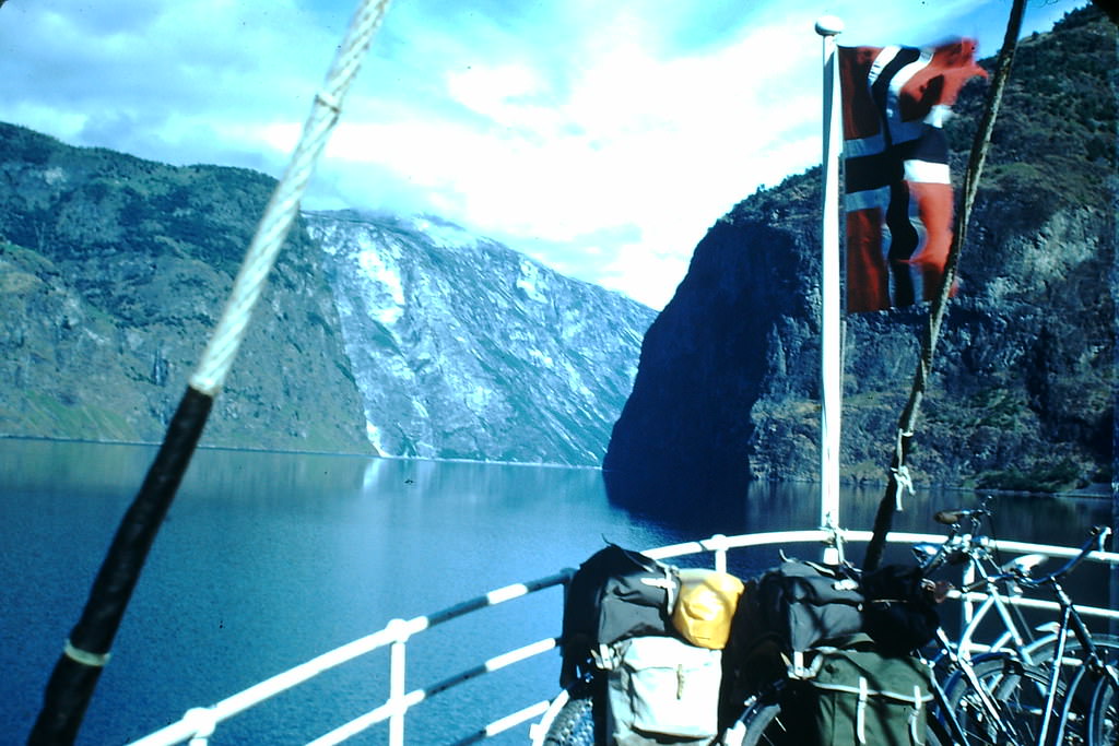 #39 Sognefjord in Norway, 1940s.