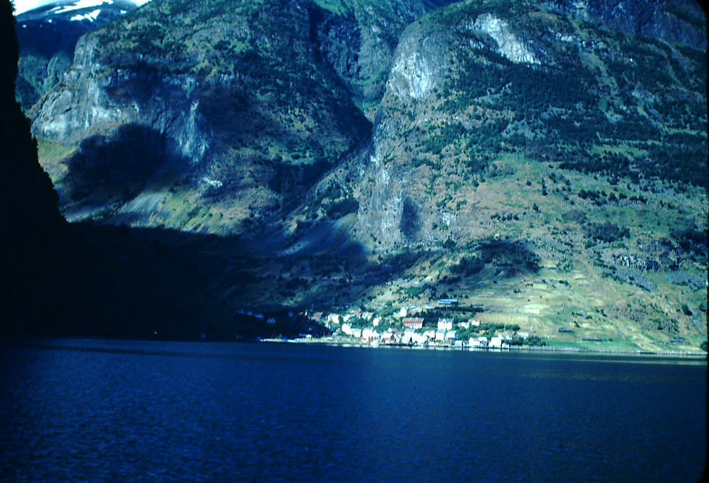 #41 Sognefjord, Norway, 1940s.