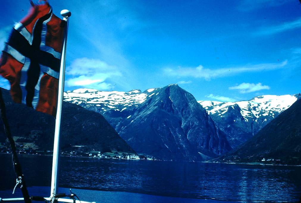 #44 Sognefjord, Norway, 1940s.