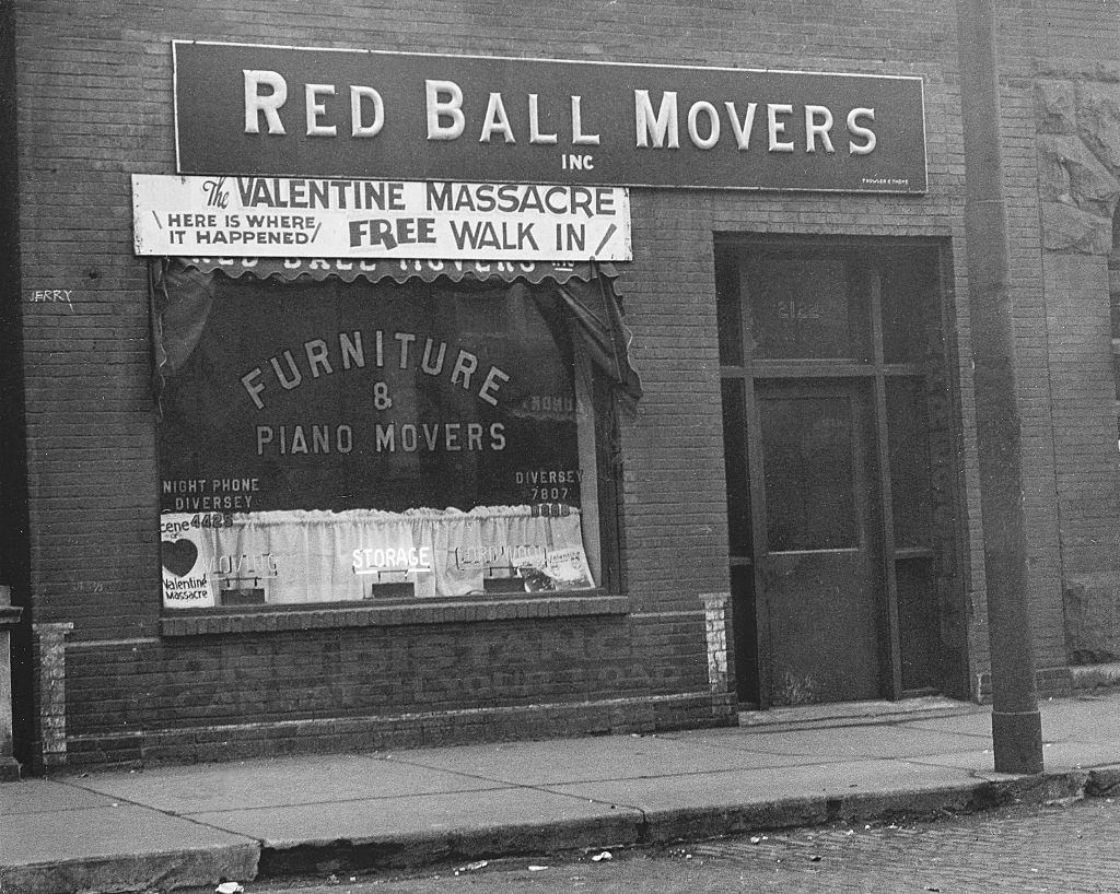 Shop where the Saint Valentine’s Day massacre occured.