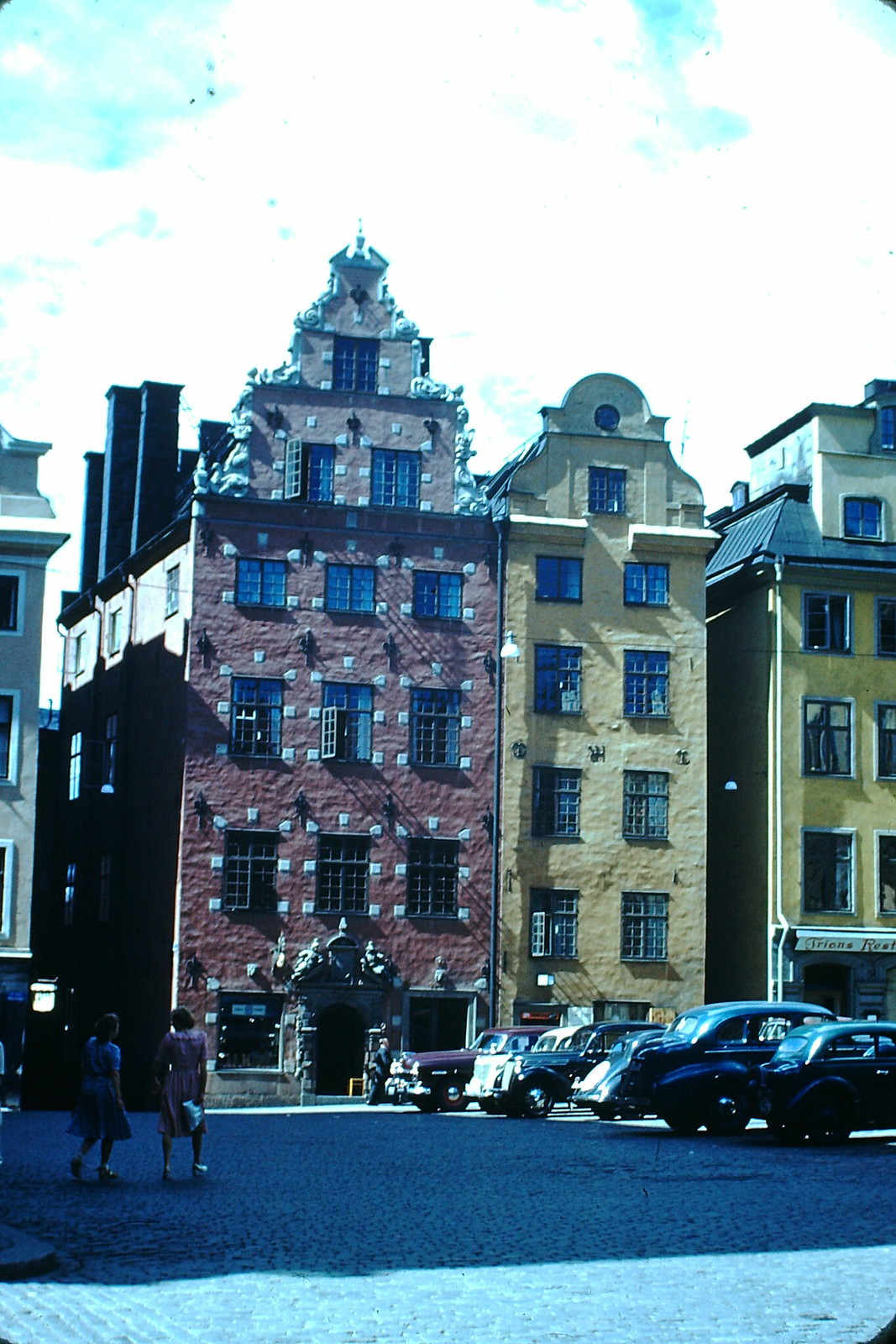 #36 Old Town Square, Stockholm, Sweden, 1949.