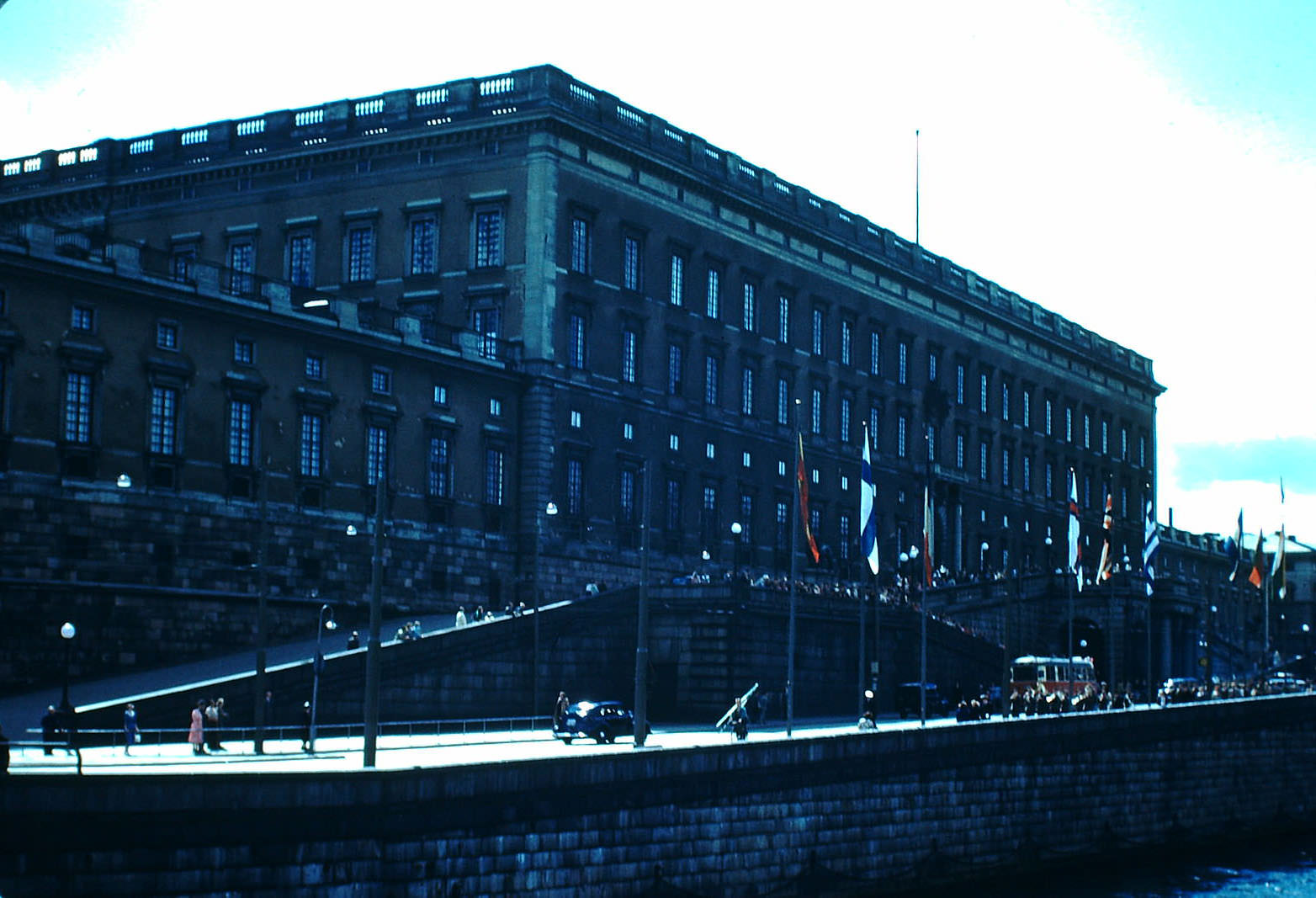 #40 Royal Palace in Stockholm, Sweden, 1949.