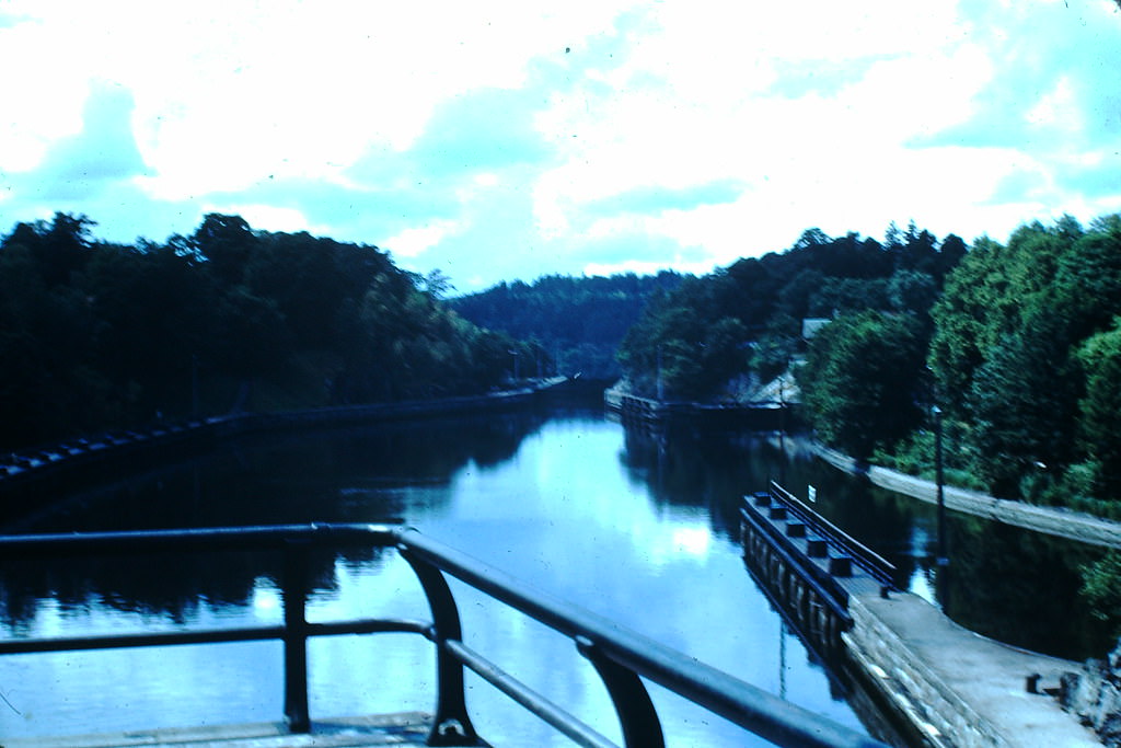 #53 Trollhattan Locks, Sweden, 1949.