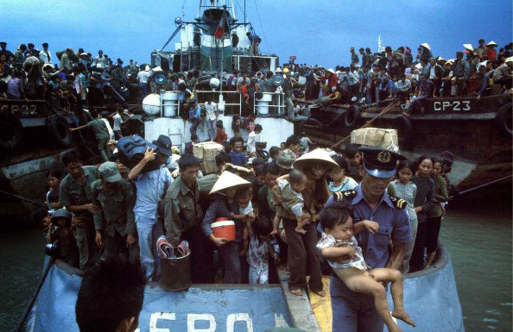 #27 The Vietnam war in April, 1975.