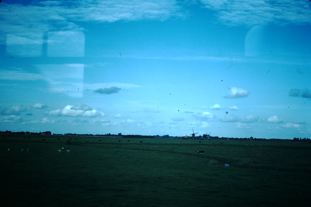 #21 Countryside near Leidin, the Netherlands, 1940s.