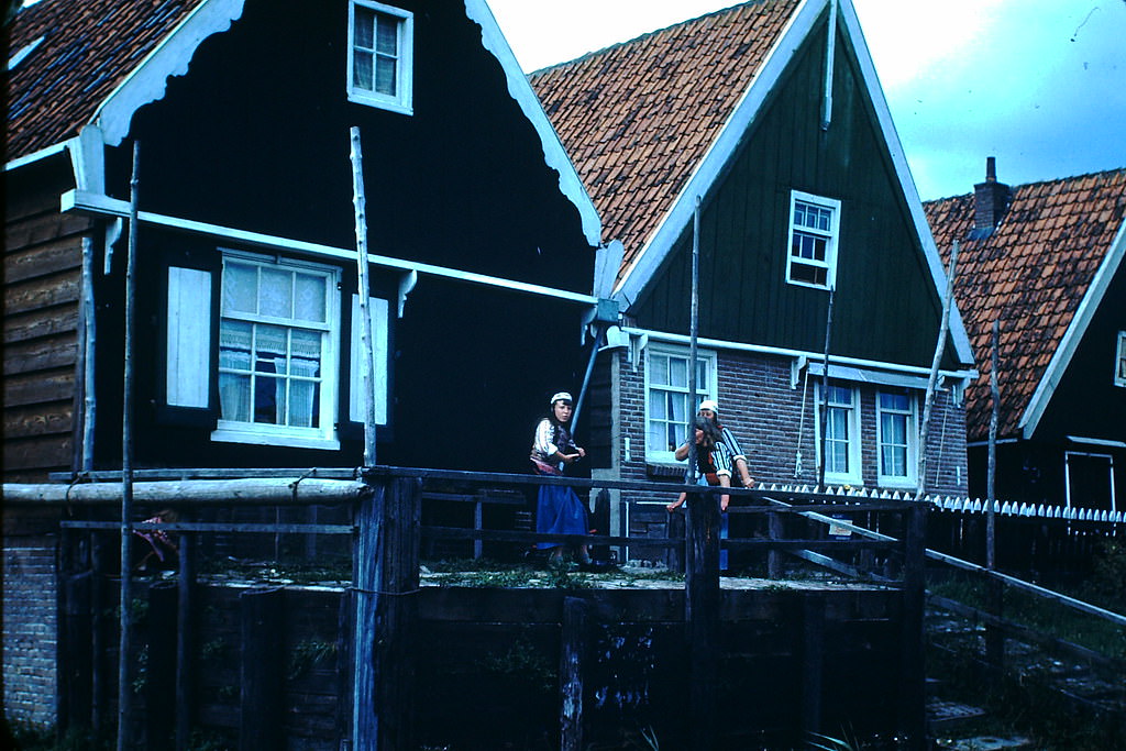 #29 Isle of Marken Houses, the Netherlands, 1940s.