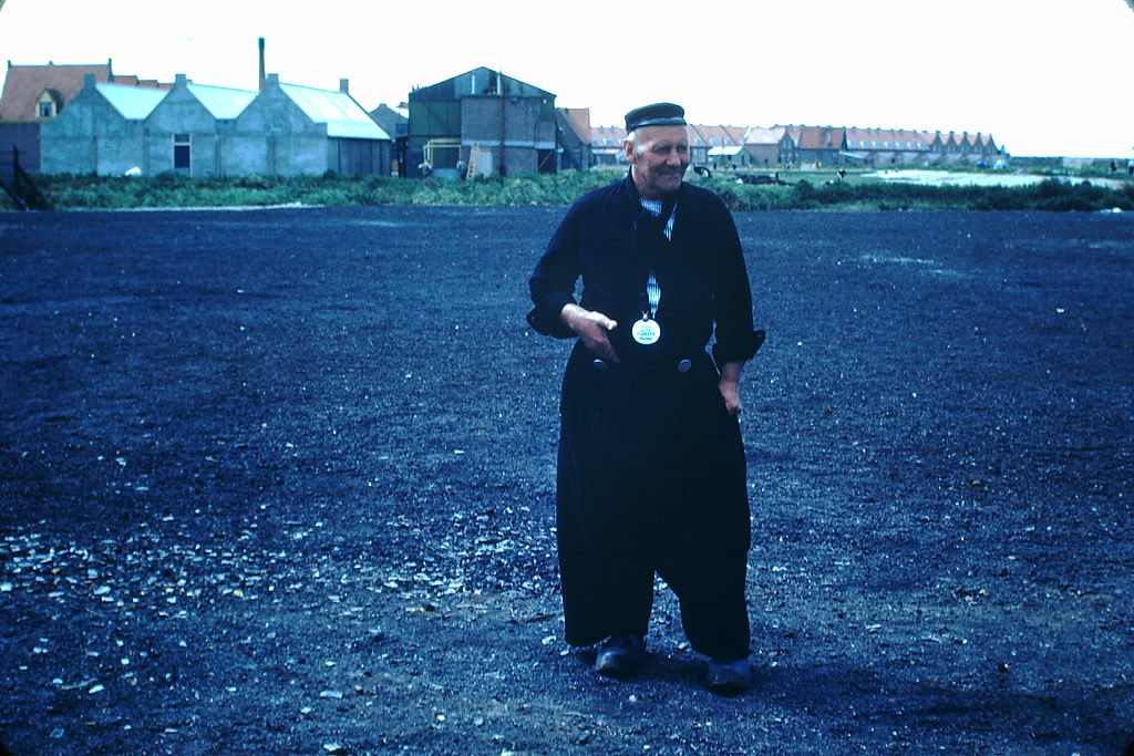 #41 Man in Costume in Volendam, the Netherlands, 1940s.
