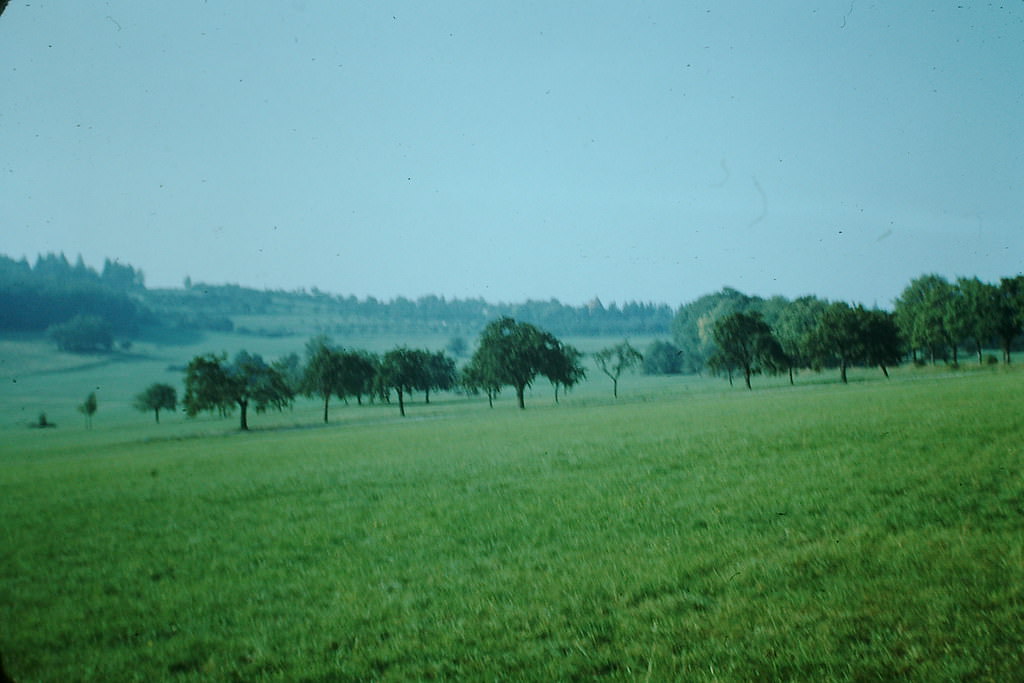 #13 Countryside near Kronberg Castle, Germany, 1949.