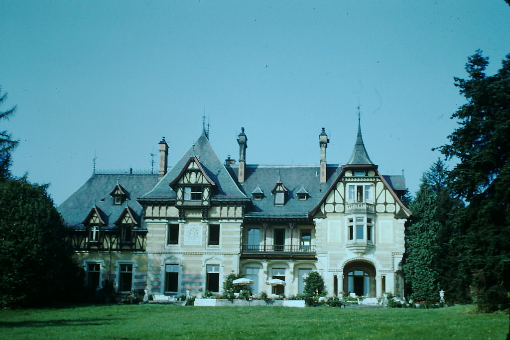 #57 Rothschild Home- now govt owned, near Frankfurt, 1994.