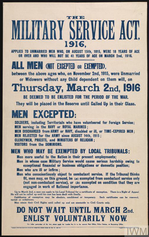 #14 The Military Service Act