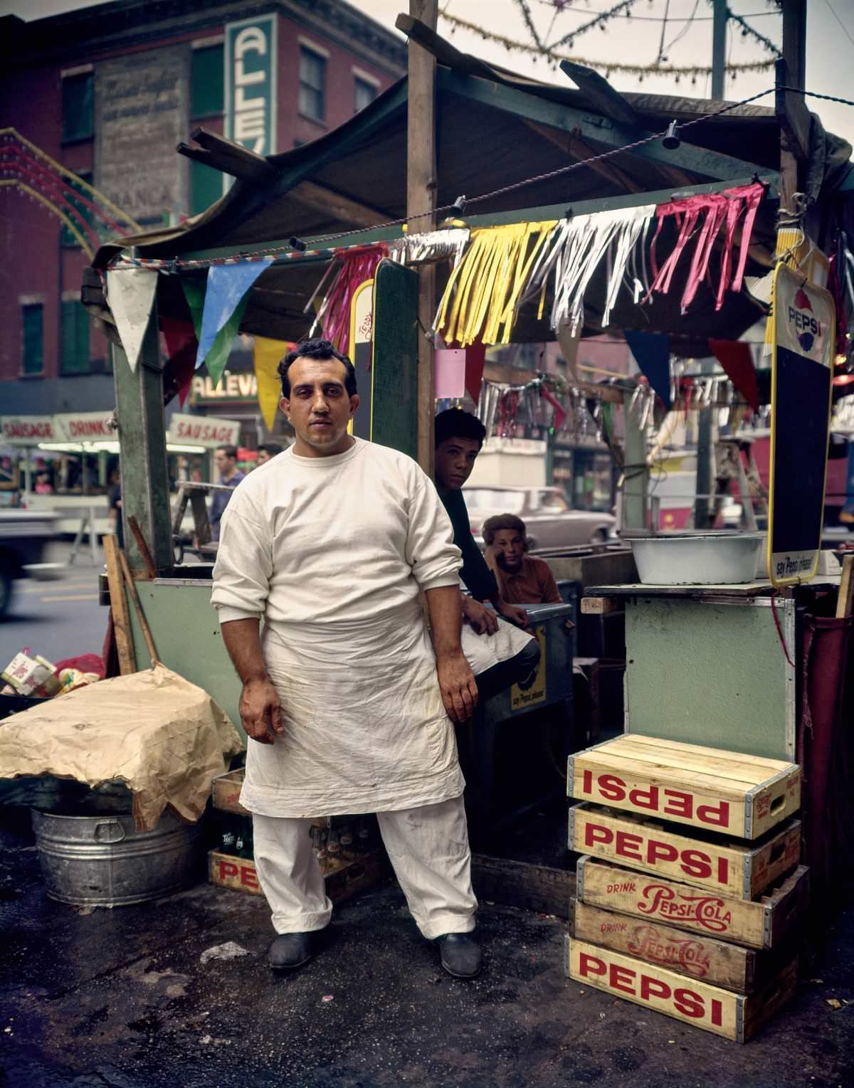 #2 Hotdog stand, 1963, New York