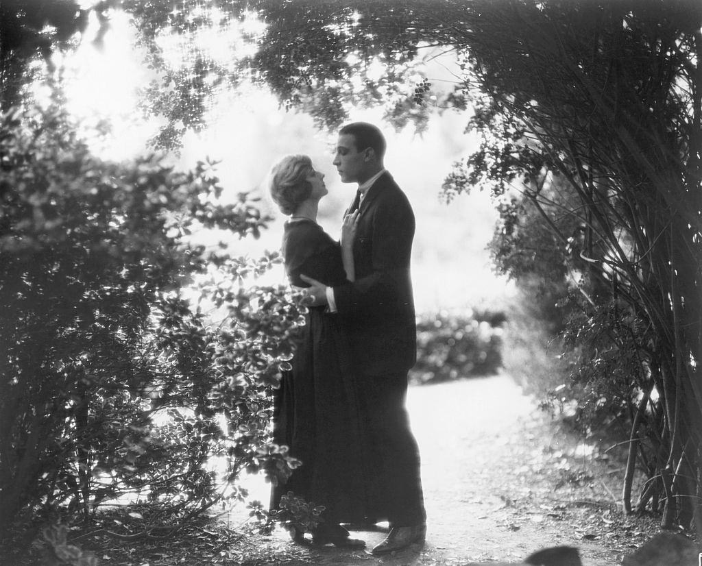 #5 Alice Terry with Rudolph Valentino in ‘The Conquering Power’, 1921.