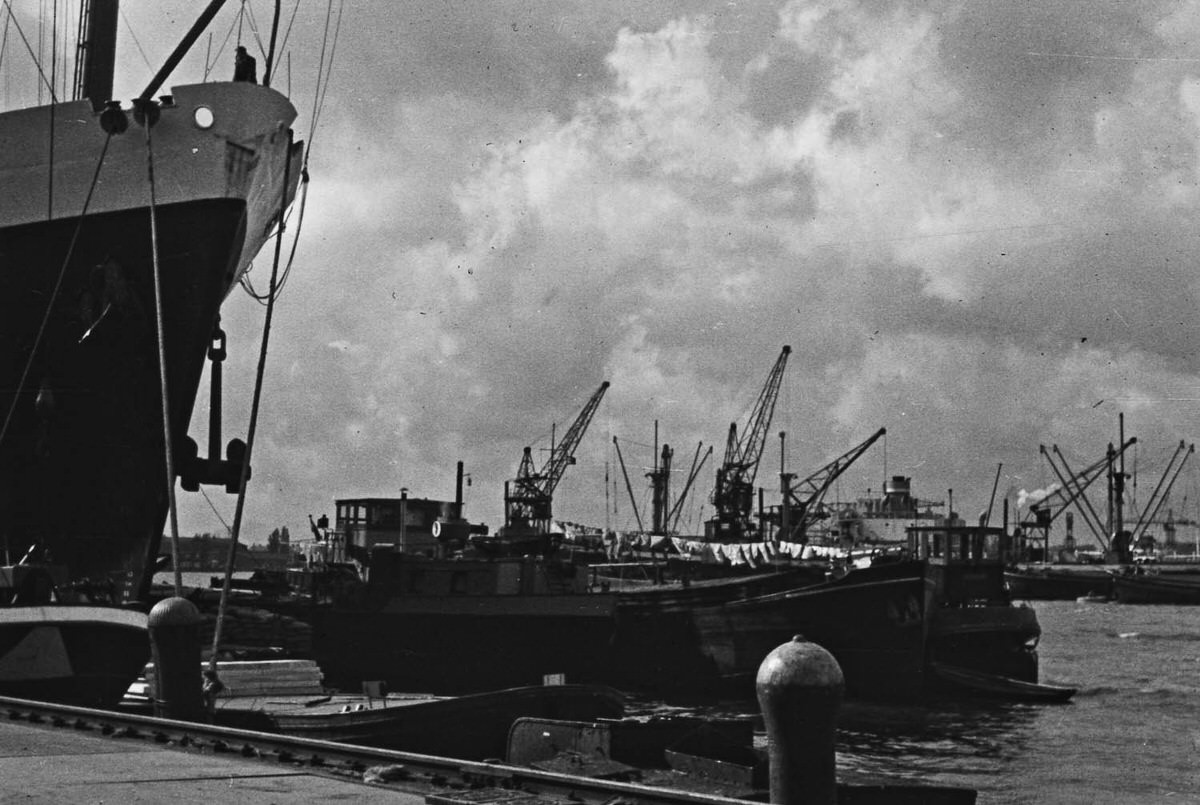 #17 Harbor, Amsterdam, 1958