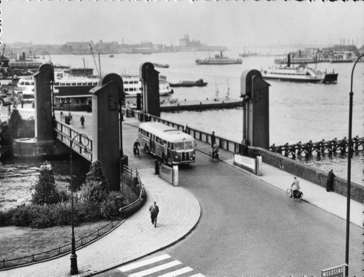 #34 Lift bridge, Amsterdam, 1958