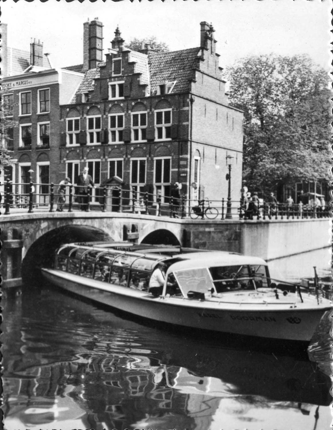 #35 Amsterdam Canal Cruise, 1958.