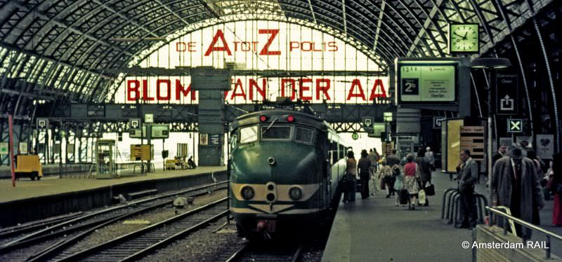 #16 Centraal Station, Amsterdam, July 1972
