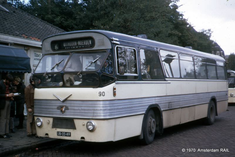 #5 The bus to Uithoorn and Woerden, Amsterdam, 1970