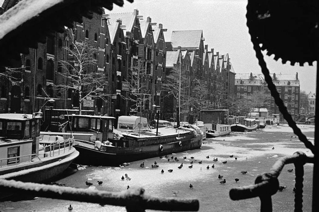 #6 Winter in Holland, Amsterdam, 1964