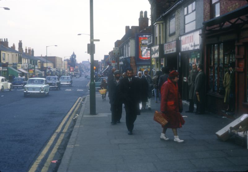 #21 Soho Road near Boulton Road, Handsworth, 1968