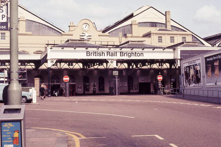 #8 Brighton Railway Station, 1972