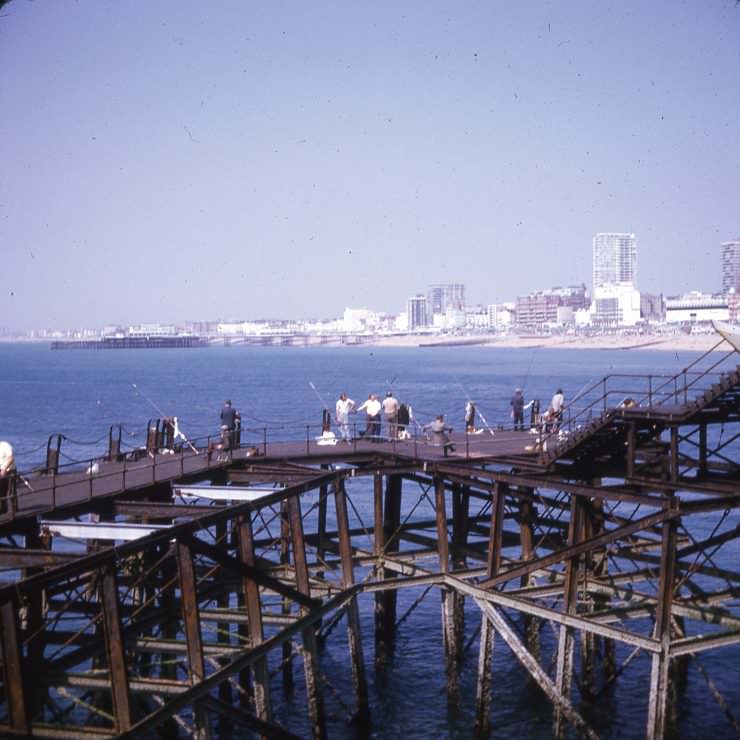 #13 Brighton Pier in 1973, family snapshot