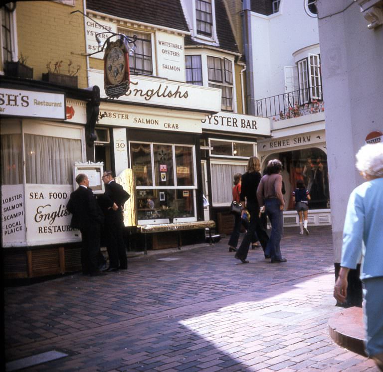 #14 English’s Restaurant, Brighton 1973