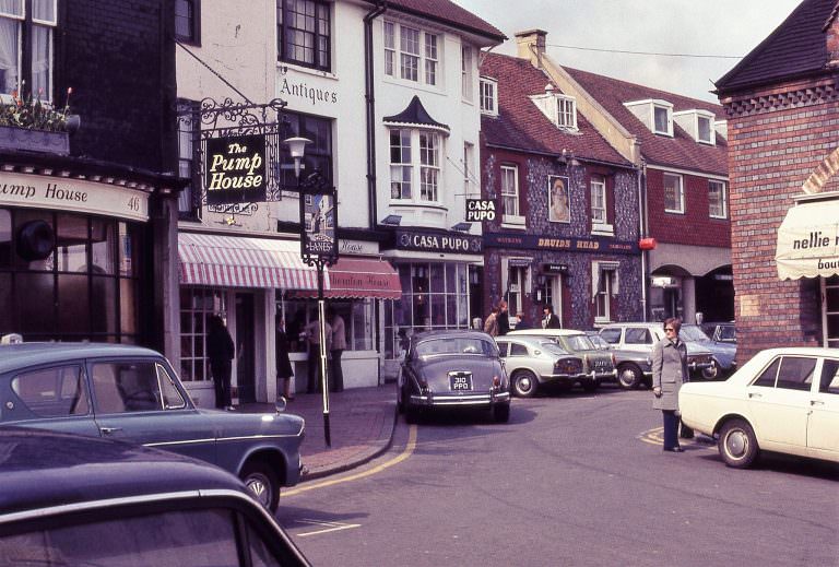 #3 Druids Head pub, 1972