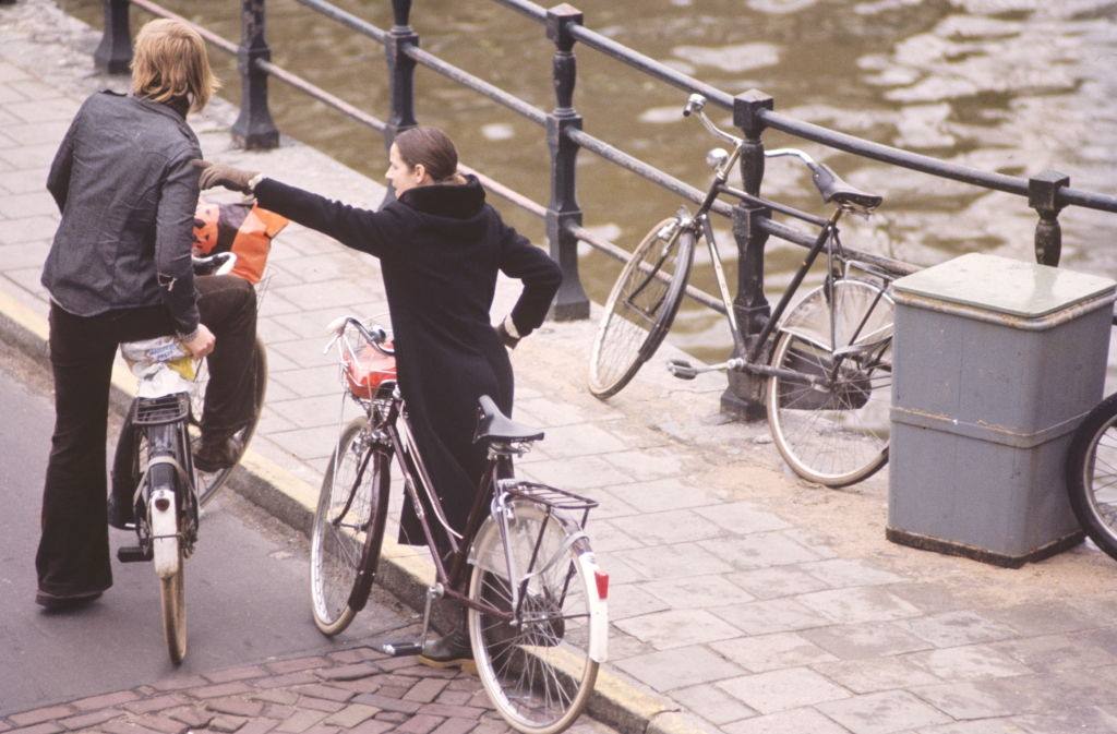 #22 Cyclistes in Amsterdam, 1976.