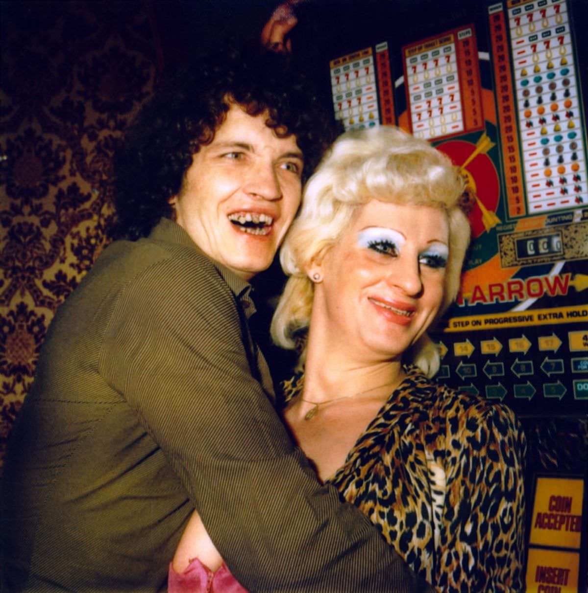 Vintage Photos of the Drunks and Weirdos in Amsterdam’s Red Light District Bars in the 1980s Weird