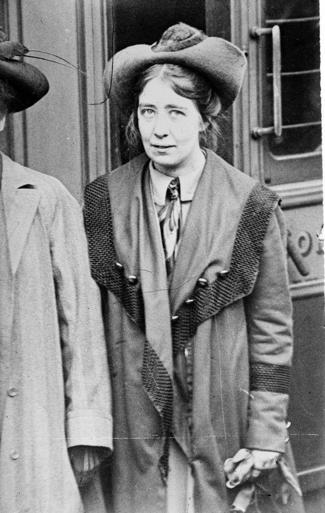 #37 Emmeline Pankhurst, 1910s.