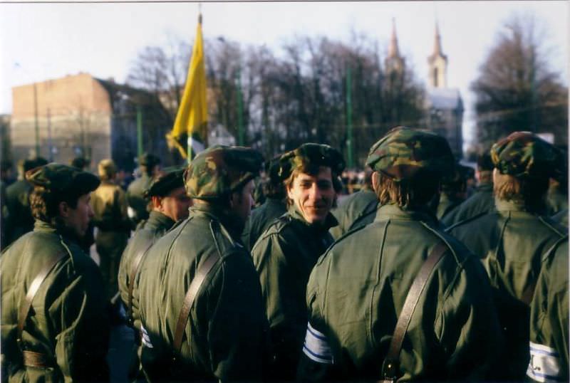 #23 Kaitseliit -Voluntary army, Tallinn, 1992