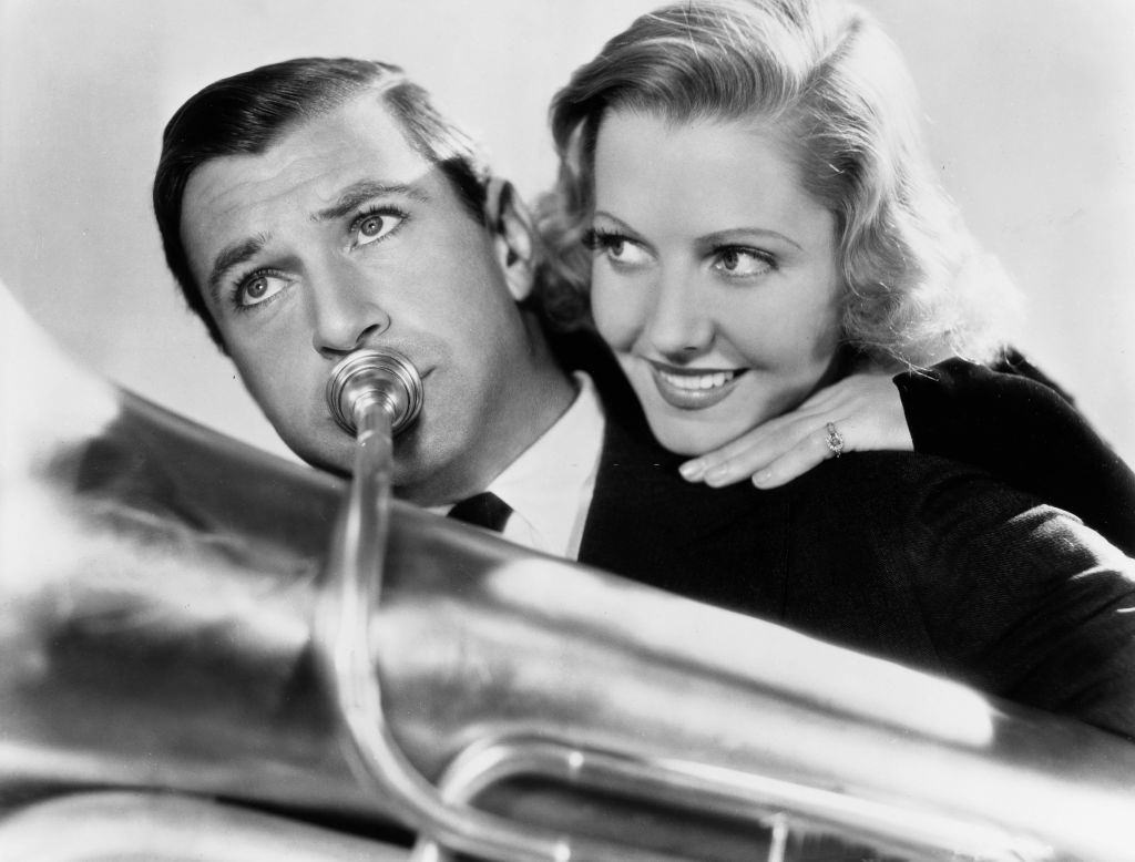 #64 Jean Arthur with Gary Cooper, 1936.