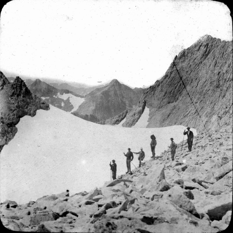 #11 South Crabioules glacier, Luchon, 1890s