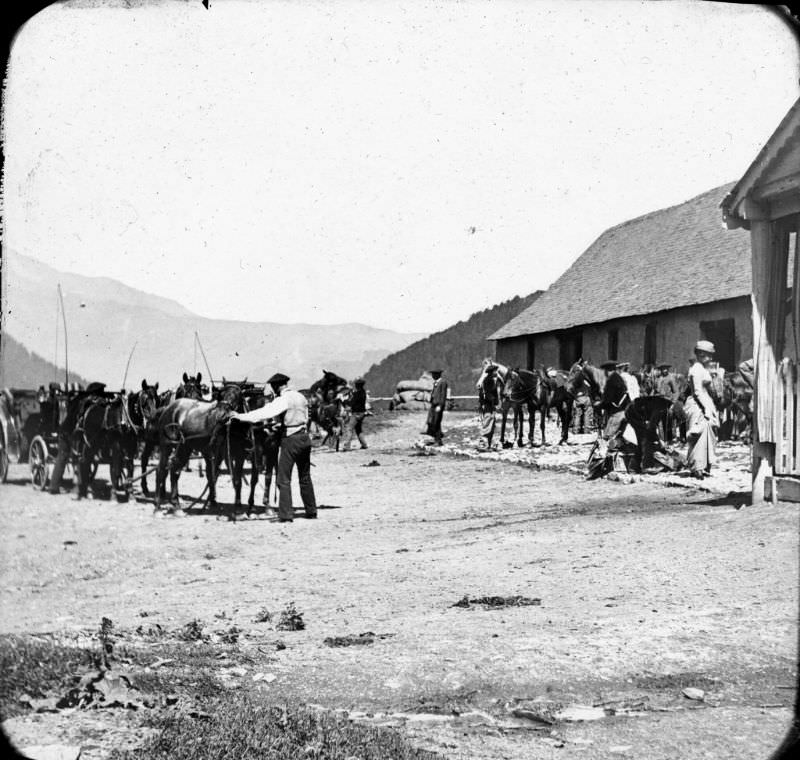 #13 Arrival at the hospice, Luchon, August 12, 1892