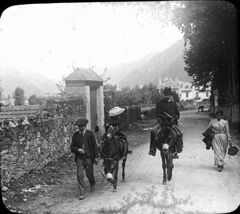 #18 Luchon Congress, Route de la Vallée du Lys, September 1893