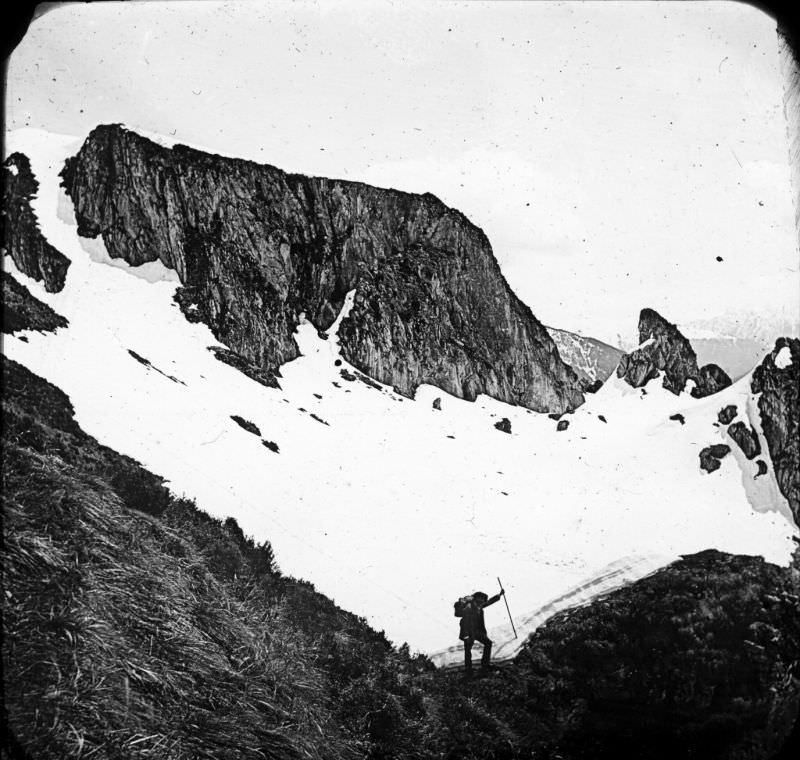 #5 Snow field, Luchon, May 1899