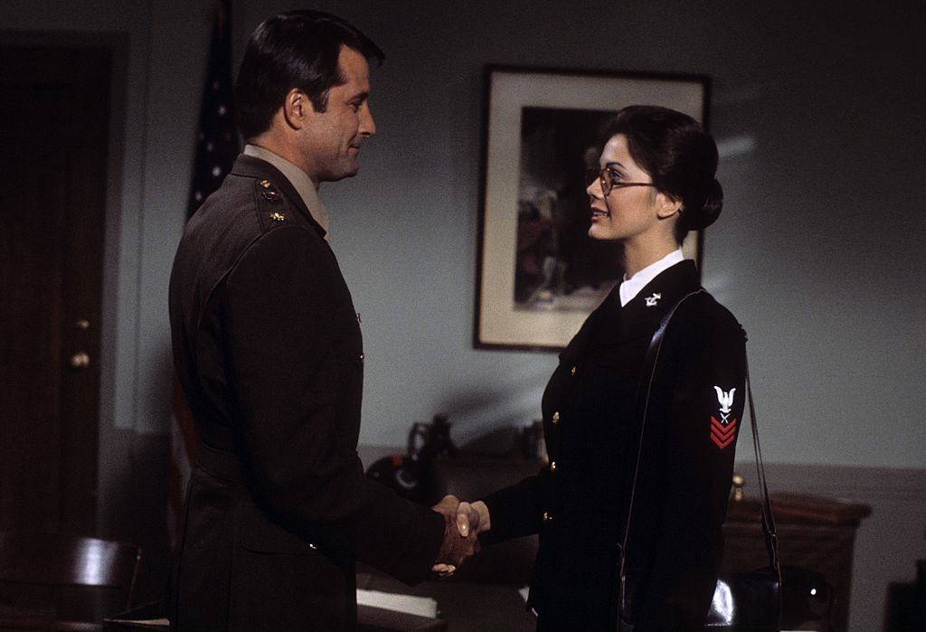 #17 Lynda Carter with Lyle Waggoner in ‘The New Original Wonder Woman’, 1975.