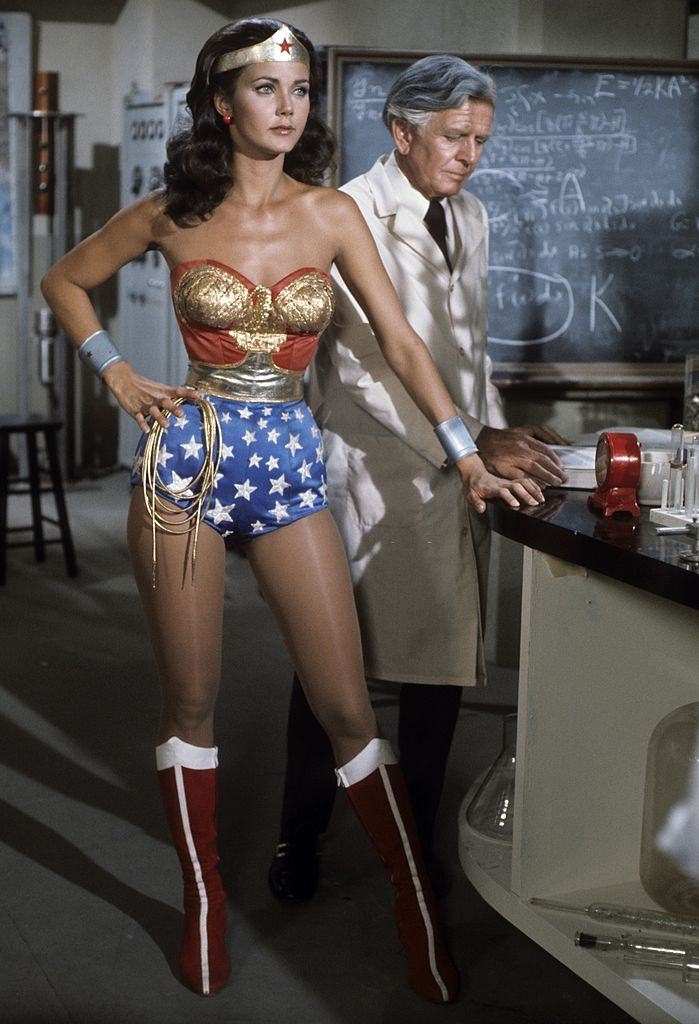 #9 Lynda Carter as Wonder Woman in the episode ‘The Pluto file’, 1976.