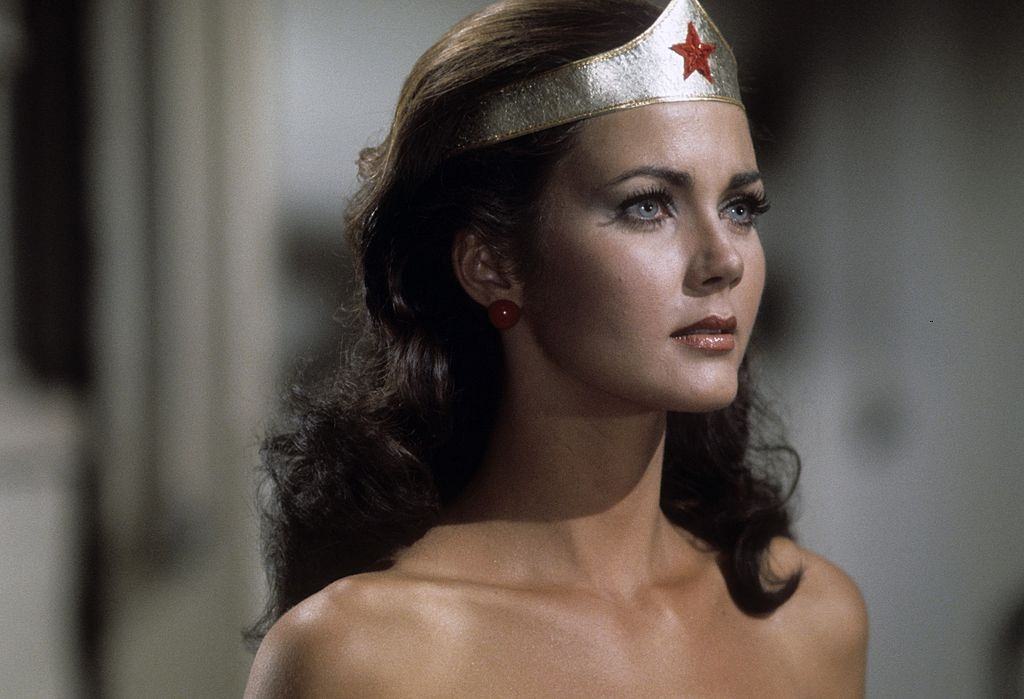 #10 Lynda Carter as Wonder Woman, 1976.