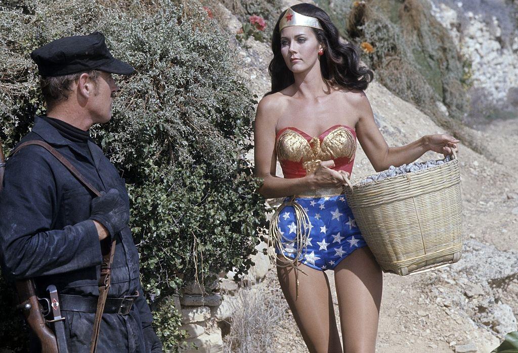#30 Lynda Carter as Wonder Woman, in the episode ‘The Feminum Mystique’, 1976.