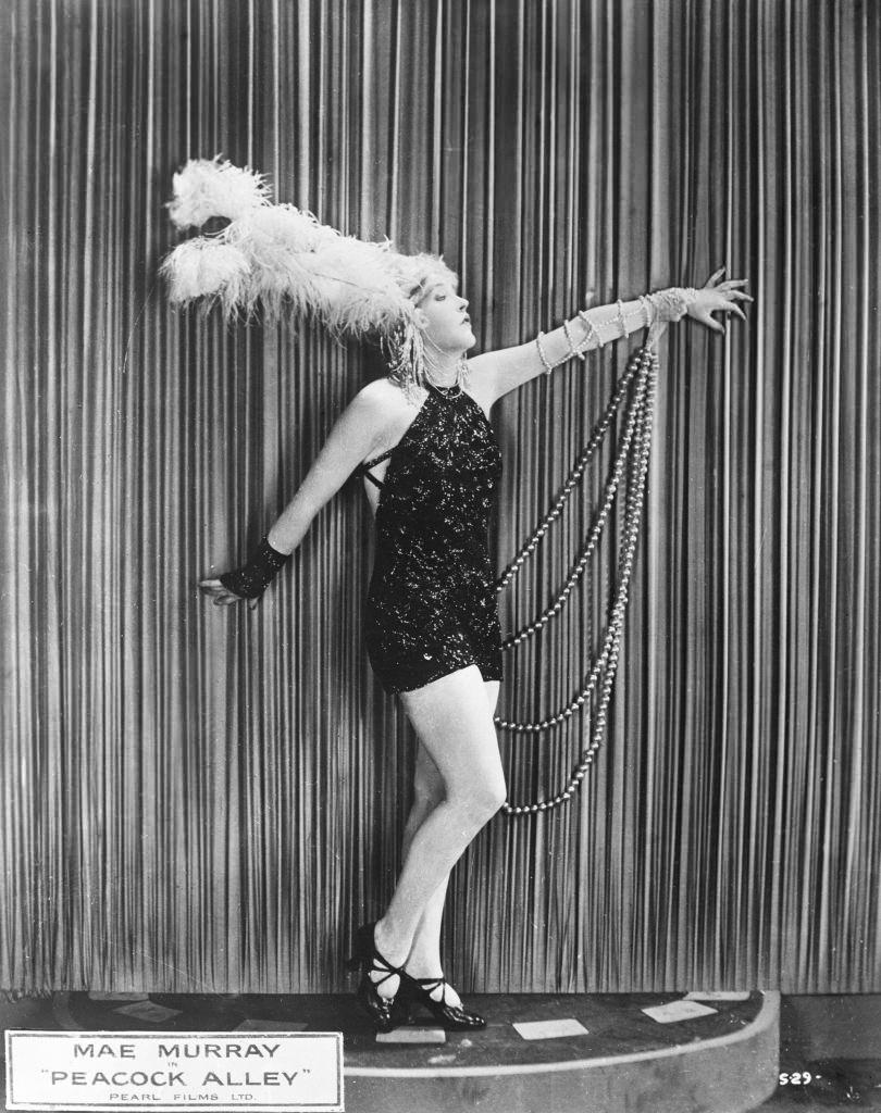 #13 Mae Murray in her new film Peacock Alley, 1922.