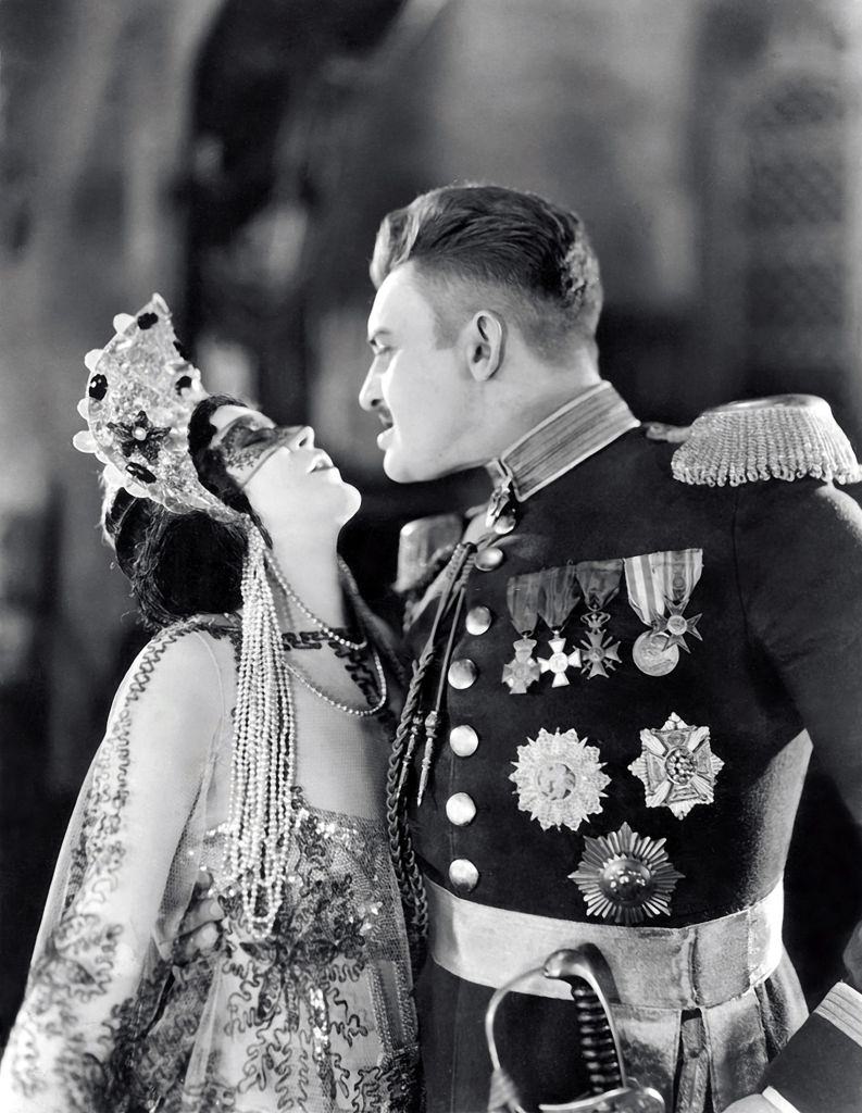 #17 Mae Murray and Jean Hersholt in a scene from the movie ‘Jazzmania’, 1923.