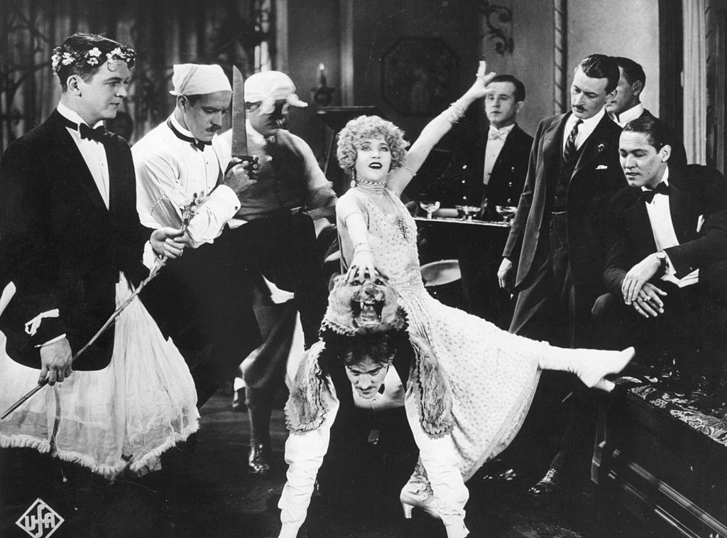 #31 Mae Murray photographed in a bizarre dance scene from the film ‘Circle the Enchantress’, 1925.