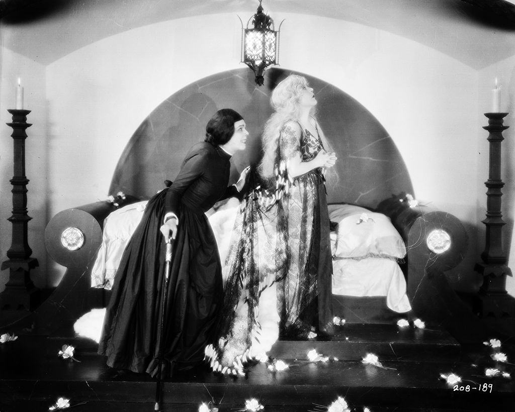 #32 Mae Murray in a scene from the movie ‘The Merry Widow’, 1925.