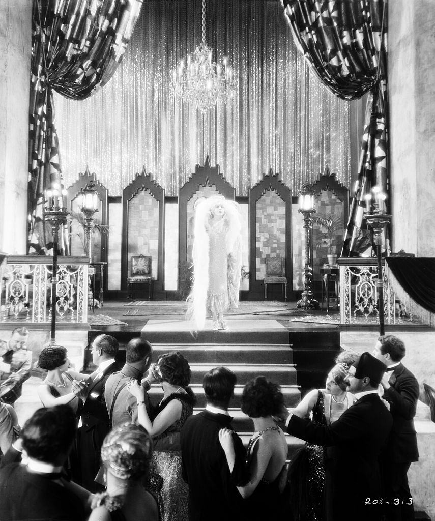 #34 Mae Murray in a scene from the movie ‘The Merry Widow’, 1925.