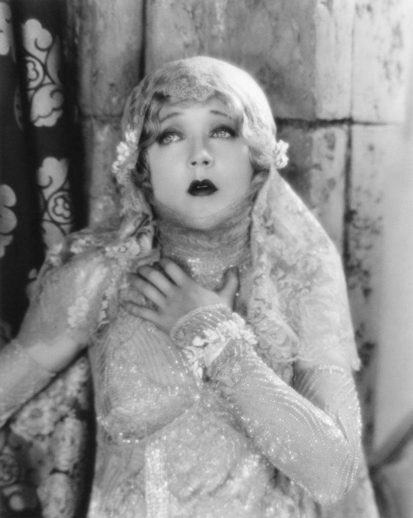 #37 Mae Murray in a scene from the movie ‘The Masked Bride’, 1925.