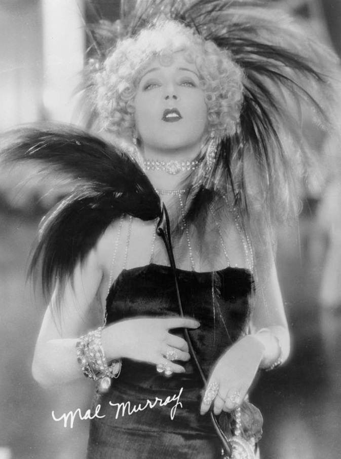 #6 Mae Murray, 1921.