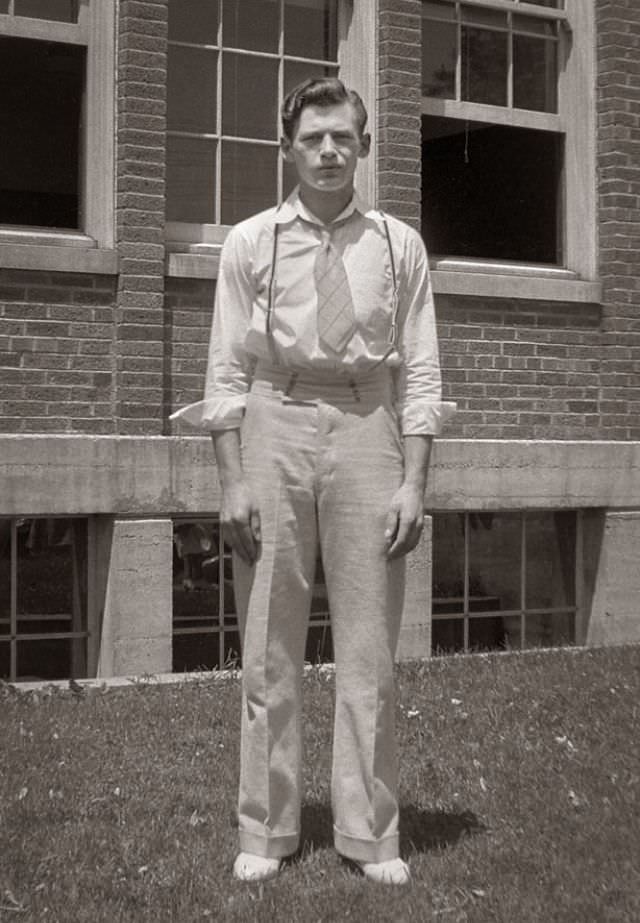 #4  Cool Vintage Photos that Depict the Men’s Fashion in the 1930s #4 Fashion & Culture