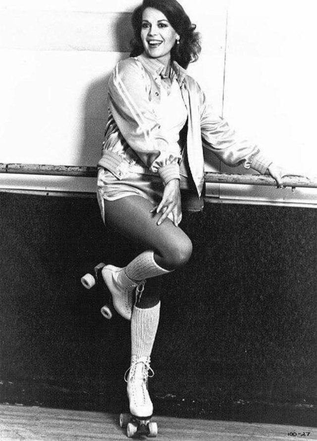 Natalie Wood Roller Skating in the Movie ‘The Last Married Couple in America (1980) Movies &; TV